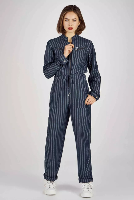 LEE JUMPSUIT SLIM FIT DAMSKI KOMBINEZON WASHED BLUE L39NILLR 112108424
