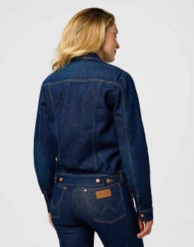 DAMSKA KURTKA JEANSOWA WRANGLER HERITAGE JACKET WHIRLPOOL 112373035
