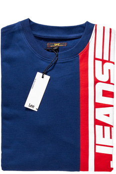 BLUZA MĘSKA LEE BLOCKING CREW BLUEPRINT L82FQVLH 112122030