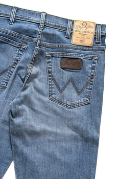 WRANGLER TEXAS STRETCH BLUE MONDAY W121R252C