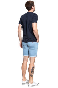 SPODENKI MĘSKIE MUSTANG 5 POCKET SHORT DENIM BLUE 1007373 5000 110
