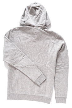 WRANGLER LOGO POPOVER HOODIE MID GREY MEL W6533HY37