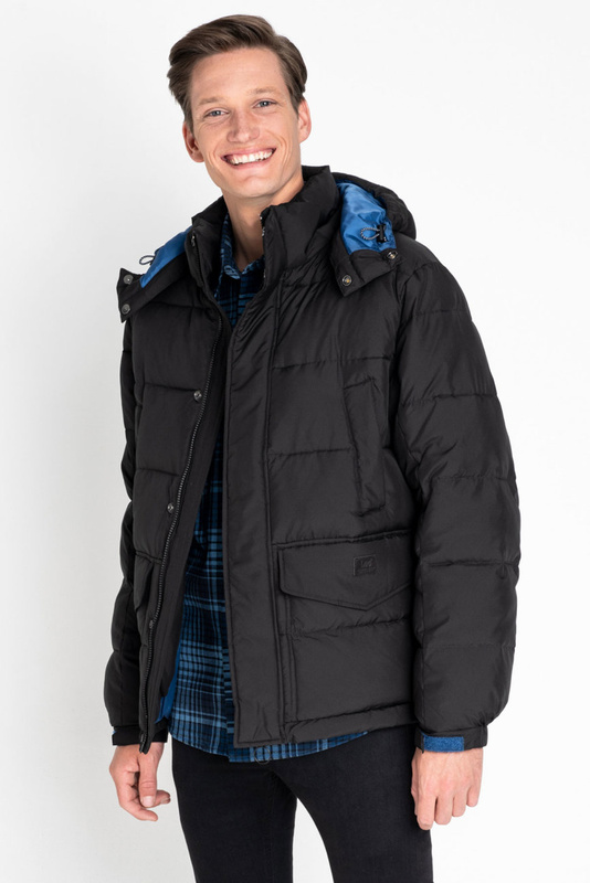LEE PUFFER JACKET MĘSKA KURTKA ZIMOWA LOGO L87XUM01 112122971