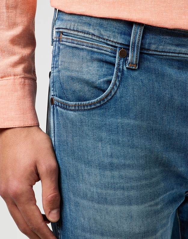 WRANGLER MĘSKIE SPODNIE JEANSOWE WRANGLER LARSTON TRAIL TONE 112362456