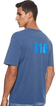 LEE HALF SLEEVE GRAPHIC MĘSKI T-SHIRT KOSZULKA Z KRÓTKIM RĘKAWEM LOGO SKY CAPTAIN L63GFEHY 112115025