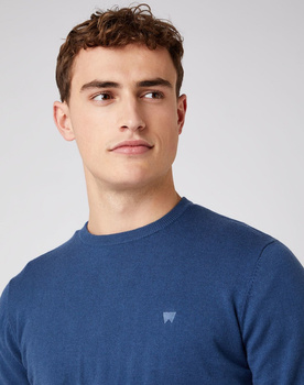 WRANGLER CREW KNIT DARK DENIM W8A02PXTG 112141657
