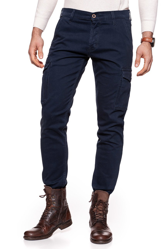 WRANGLER CARGO PANTS NAVY WASHED W15ACF68H