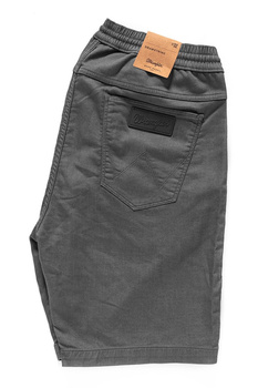 WRANGLER DRAWSTRING SHORTS PEWTER W15WLD57Z