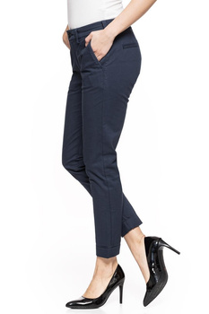 SPODNIE LEE DAMSKIE CHINO FRENCH NAVY L310GK84
