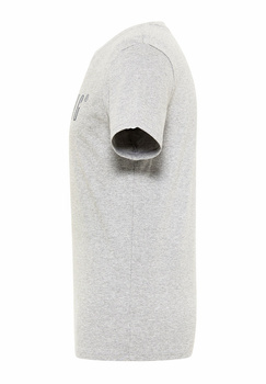 MUSTANG Style Alex C LOGO Tee MĘSKI T-SHIRT KOSZULKA Mid Grey Melange 1013221 4140