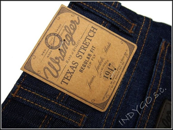 WRANGLER TEXAS STRETCH TRUE BLUES W121Z860M      $    