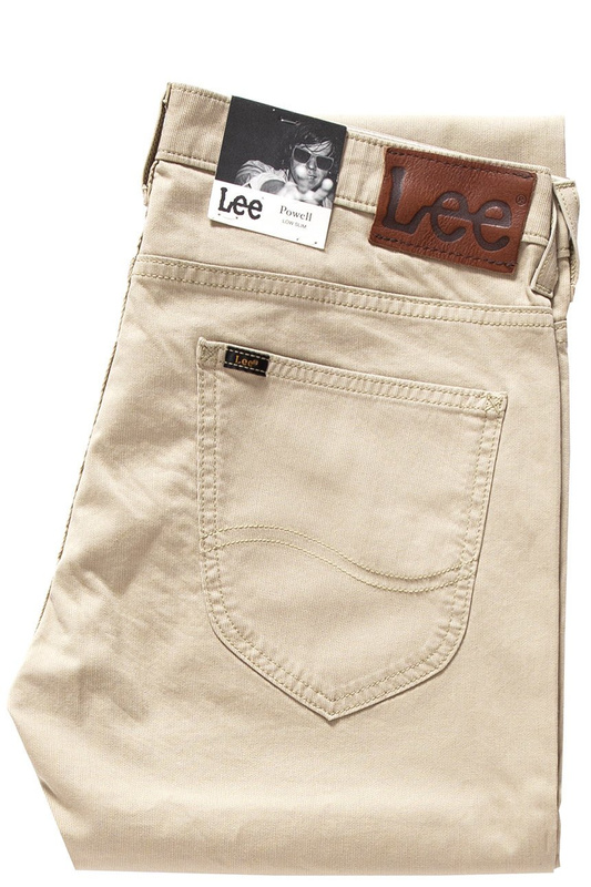 LEE SPODNIE MĘSKIE POWELL BEIGE L704GO65