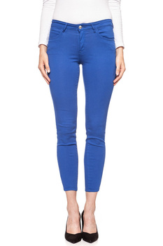 WRANGLER CROP SKINNY SPODNIE DAMSKIE TURKISH SEA W28MHL291 112128460