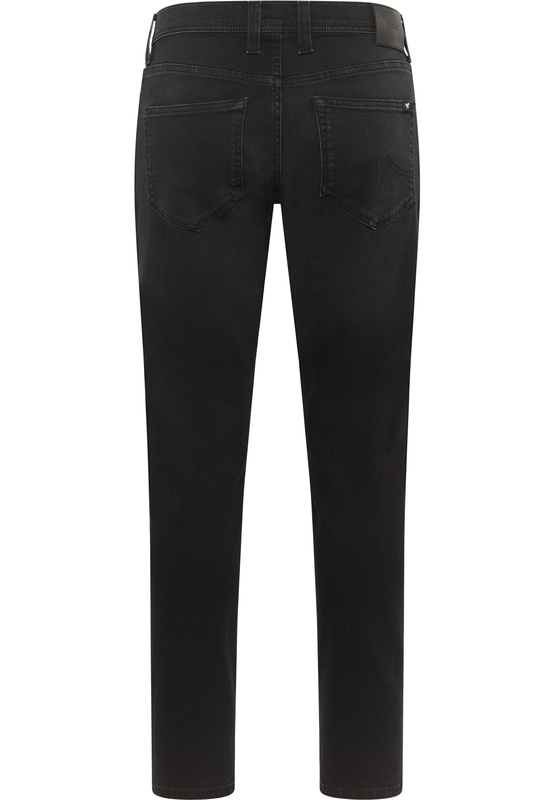 Męskie Spodnie Jeansowe Mustang Style Oregon Slim Denim Black 1015866 4000 842