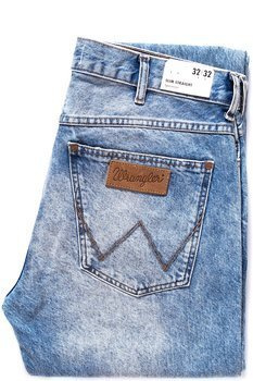 WRANGLER SPODNIE MĘSKIE SPENCER GLASTON BLUE W16AGW13SS OUTLET 112127214