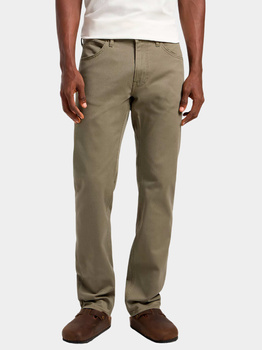 MESKIE SPODNIE LEE DAREN ZIP FLY MERCANTILE GREEN 112355819