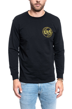 MĘSKA KOSZULKA Z DŁUGIM RĘKAWEM LEE LS BLACK L80PWY01 112121476