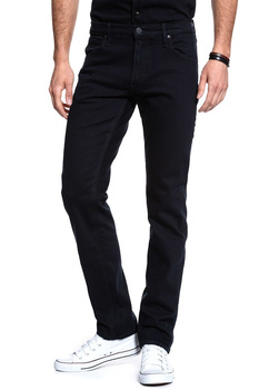 LEE SPODNIE MĘSKIE DAREN ZIP FLY BLUE BLACK WOOD L707DHGQ 112118089
