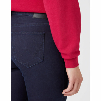 DAMSKIE SPODNIE JEANSOWE WRANGLER SKINNY COSMIC DUST W28KFI31J 112144780