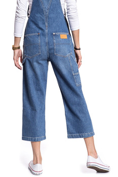 DAMSKIE OGRODNICZKI WRANGLER CARPENTER BIB ALL STAR BLUE W29RRI25U 112128591