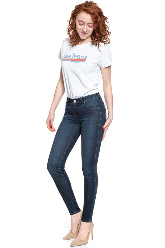 SPODNIE DAMSKIE LEE SCARLETT WHEATON L526RKIN 112111854
