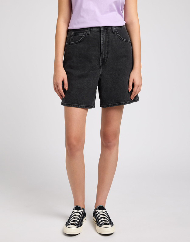 DAMSKIE SZORTY JEANSOWE LEE STELLA SHORT EDGE OF BLACK 112351261