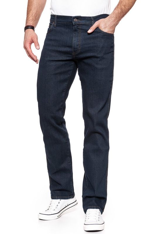 WRANGLER TEXAS STRETCH BLUE BLACK W12175001 SAMPLE 112126060