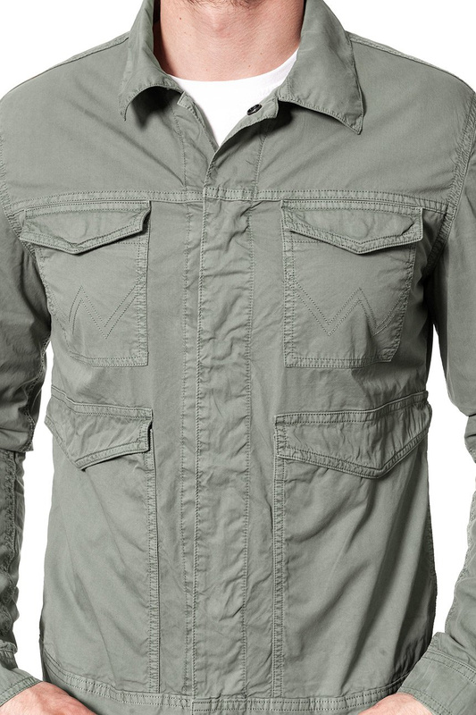 WRANGLER MILITARY JACKET DUSTY OLIVE W446LL65M