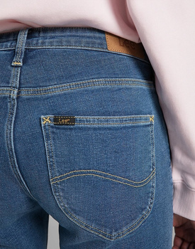 LEE ELLY DAMSKIE SPODNIE JEANSOWE MID MADISON L305QDDM 112139780