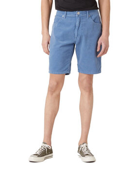 SPODENKI MĘSKIE WRANGLER CORDUROY SHORTS COPEN BLUE W14TZNX31 112126659