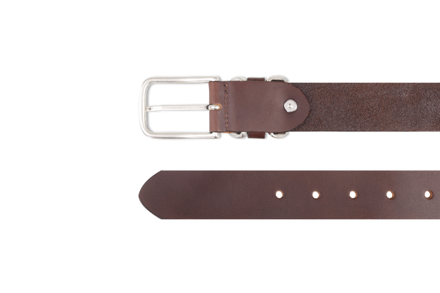 TOM TAILOR PASEK SKÓRZANY TG1046R69/690 35mm Gürtel Q.1869 0690 DARKBROWN