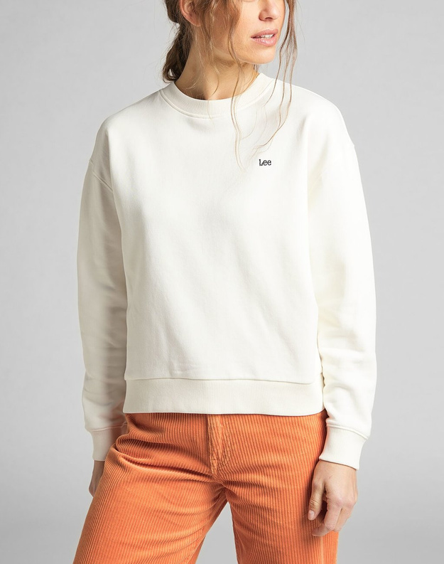 LEE CREW SWS DAMSKA BLUZA KLASYCZNA WHITE CANVAS L53LRYRR 112140244
