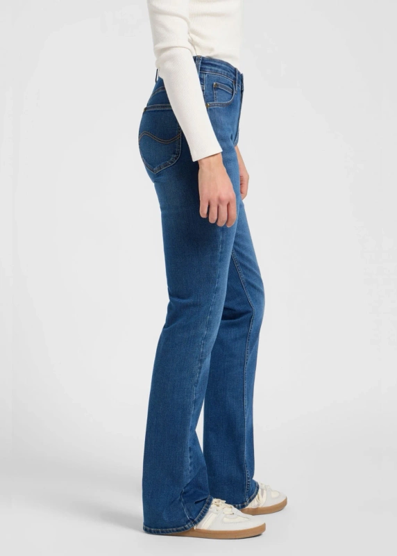 DAMSKIE SPODNIE LEE BREESE BOOT DEEP IN 112370942