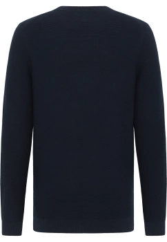 Męski Sweter Mustang Style Emil C Basic Total Eclipse 1014115 5226 