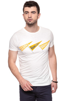 KOSZULKA WRANGLER OVERDYE TEE OFFWHITE W7B36EB02 112131457