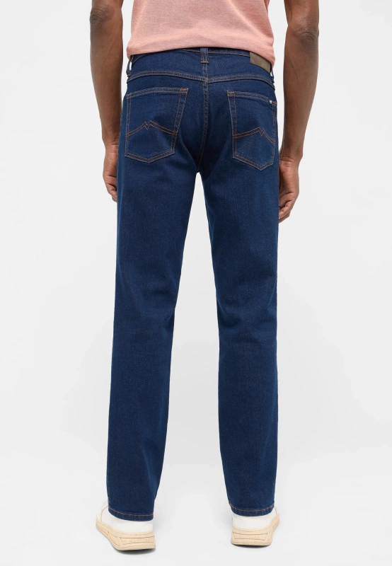 Męskie Spodnie Jeansowe Mustang Style Tramper Straight Denim Blue 1016331 5000 940