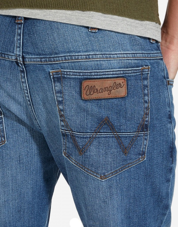 JEANSY MĘSKIE WRANGLER BOYTON EDGY BLUE W16EBR77K      $    