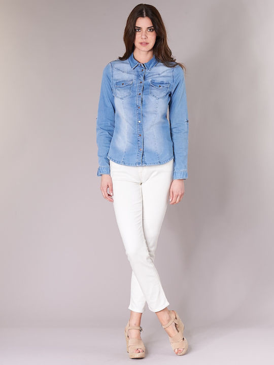 LEE ELLY DAMSKIE SPODNIE JEANSOWE JEANSY ECRU L305RN92 112106197