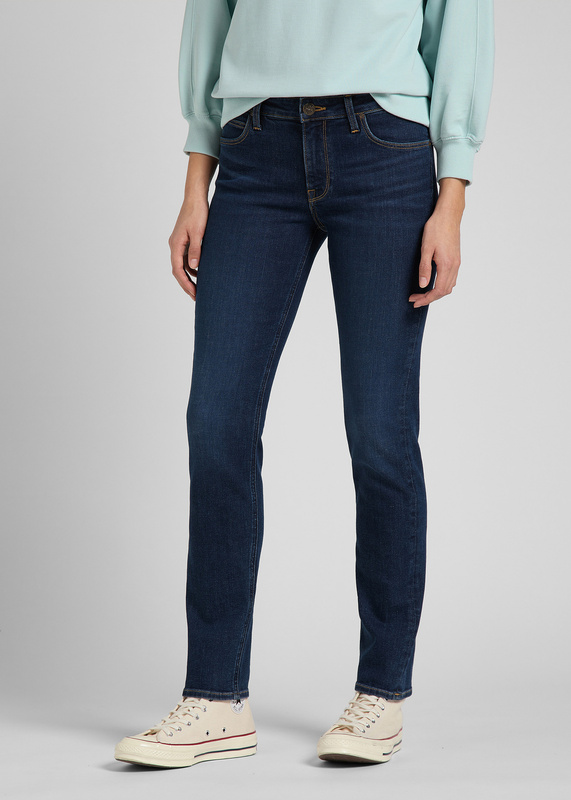 LEE ELLY DAMSKIE SPODNIE JEANSOWE DARK DAISY L305QDWB 112145004