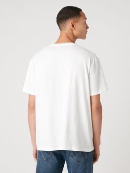 MĘSKI T-SHIRT WRANGLER SS CAR TEE OFF WHITE W7APGF737 112131356