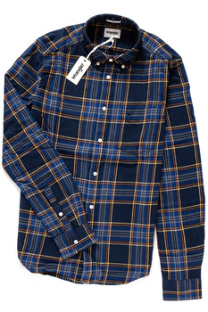 KOSZULA WRANGLER LS 1PKT BUTTON DOWN NAVY W5883OK35 112129640