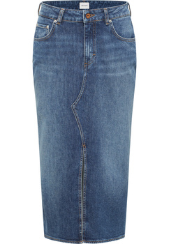 Damska Spódnica Maxi Mustang Style Eureka Denim Skirt Denim Blue 1016941 5000 582