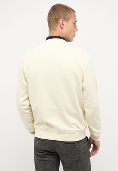 MĘSKA BLUZA MUSTANG Ben Crewneck White Asparagus 1014511 3000