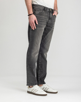 Męskie Spodnie Jeansowe Tom Tailor TTJOSH REGULAR grey denim 1048363 10210