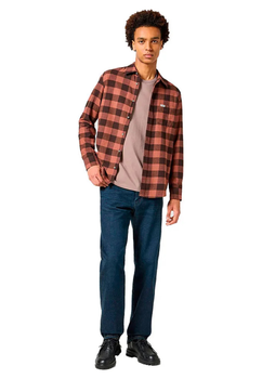 MESKA KOSZULKA WRANGLER LS GRAPHIC TEE IRON 112357313