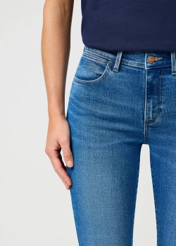 DAMSKIE SPODNIE WRANGLER HIGH SKINNY URBAN HAZE 112362302