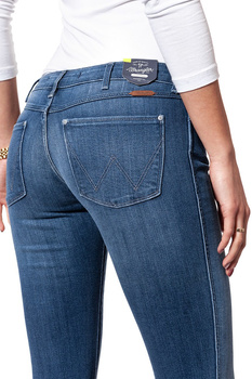 WRANGLER COURTNEY OLIVE EXTRACT DENIM SPA W23SL837P