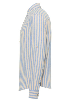 Męska Koszula Mustang Style Rawlins Blue Bold Stripe 1016249 12708