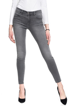 SPODNIE DAMSKIE WRANGLER SKINNY SKY GREY W28KKS74H 112128299