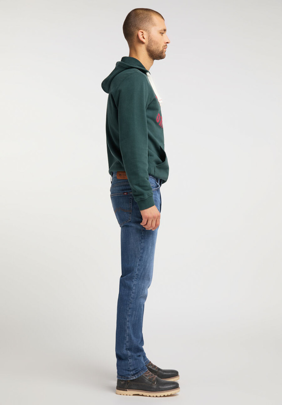 MUSTANG TRAMPER TAPERED MĘSKIE SPODNIE JEANSOWE DENIM BLUE 1008467 5000 583